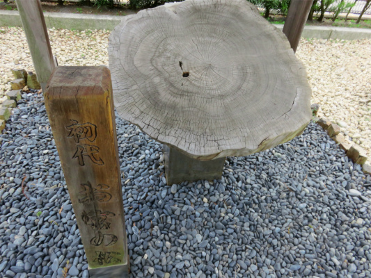 お宮の松の初代