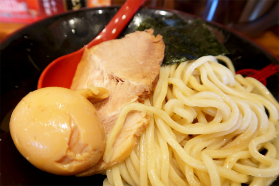 つけ麺煮卵チャーシュー海苔