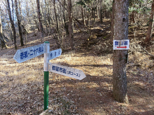 赤岩（松山）から今倉山方面