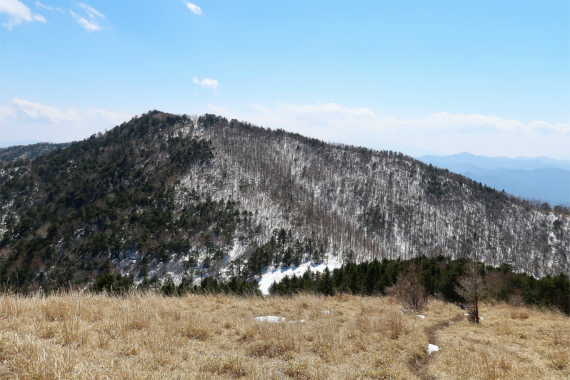 黒岳方面の景色