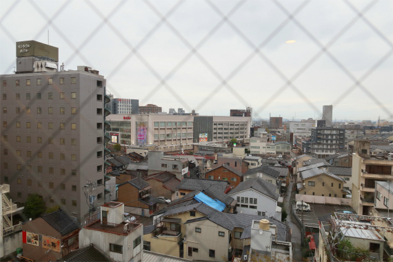 ホテルマイステイズ金沢キャッスル客室からの景色