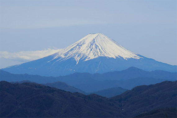 水干からの富士山の眺めが素晴らしく