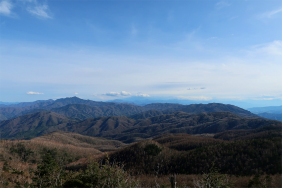 笠取山からの景色