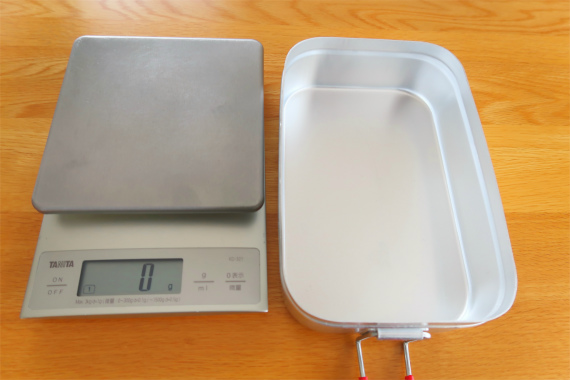 ラージメスティンを使ってのお米の炊き方と水の量秤