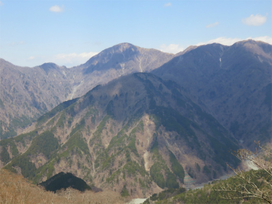 鍋割山景色