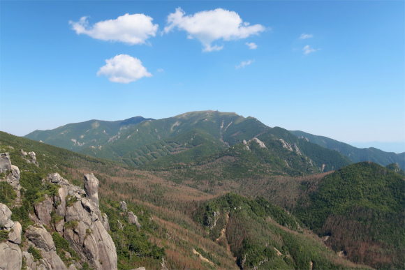 明日登る金峰山