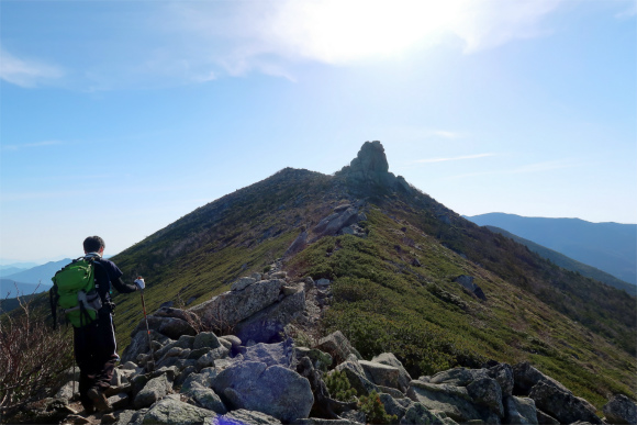 金峰山へのウイングロード
