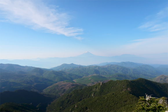 金峰山苦労が報われる景色