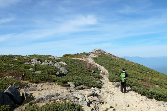 金峰山の頂上を徘徊