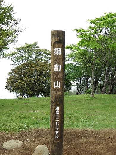 f:id:aohige0718:20190702140203j:plain 鍋割山