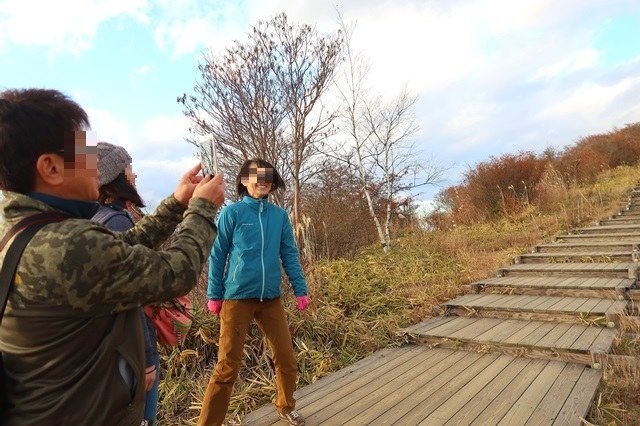 陣馬形山登山の前の様子