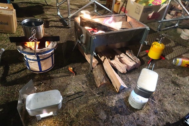 メスティンを使って炊飯