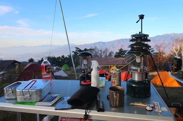 キャンプで使ったアイテム