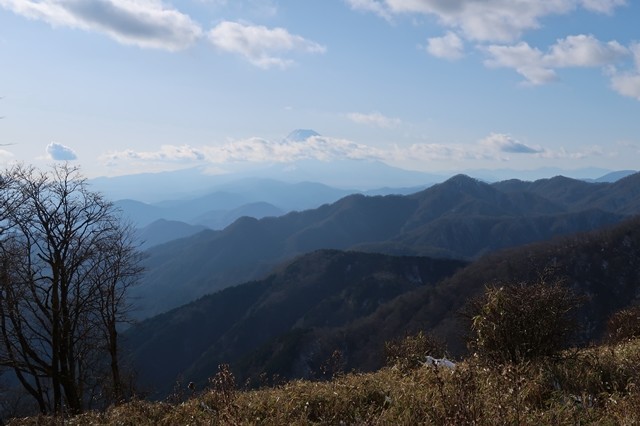 丹沢山から塔ノ岳
