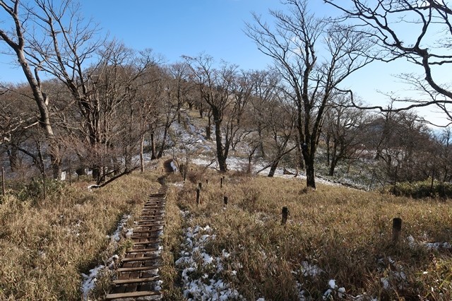 丹沢山から塔ノ岳のルート