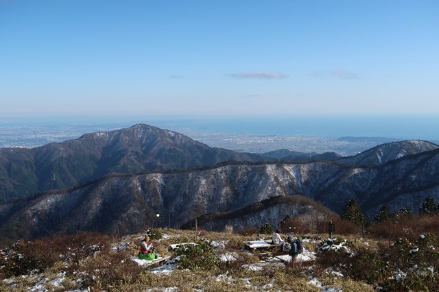 丹沢山から塔ノ岳竜ヶ馬場