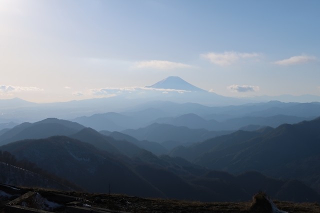 塔ノ岳からの富士山