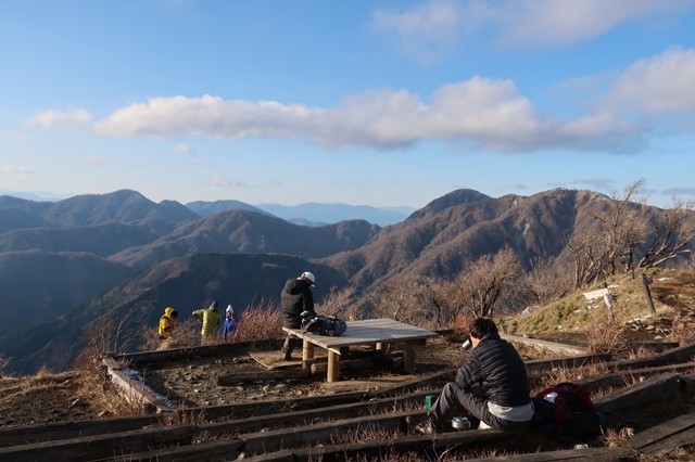 塔ノ岳登山者