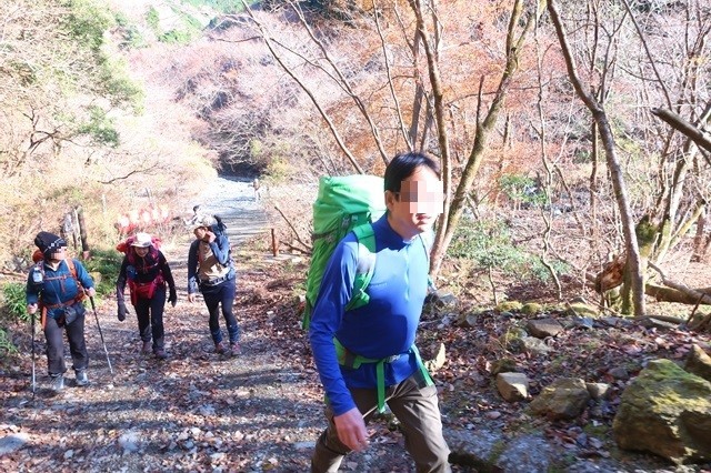 f:id:aohige0718:20191216214715j:plain 丹沢登山初めての登山者