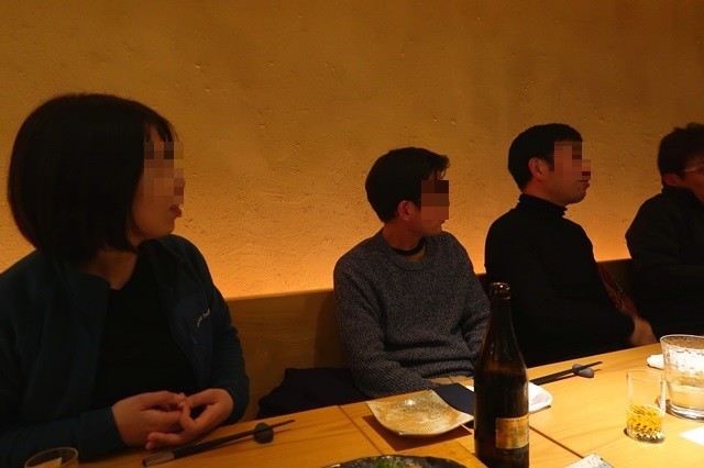 ブログ忘年会室内の様子