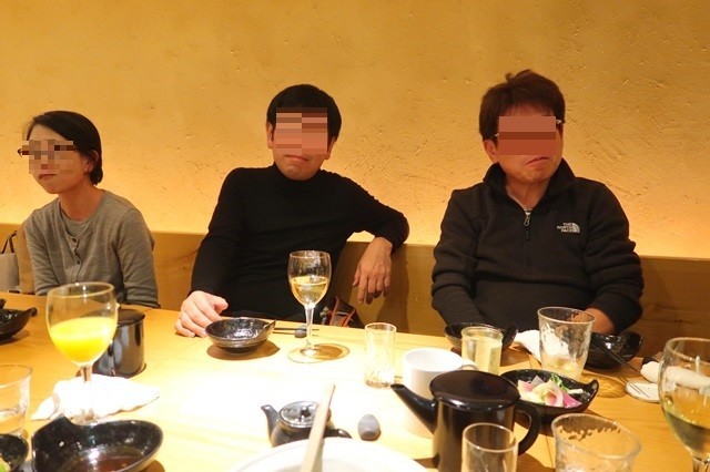 忘年会参加３人組