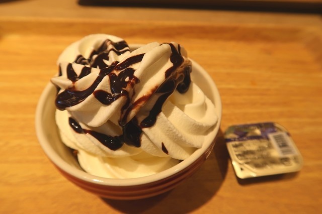 ソフトクリーム食べ放題