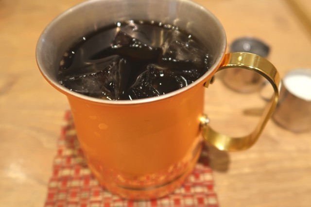 ジロー珈琲で注文したアイスコーヒー