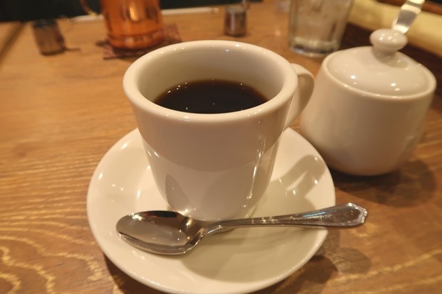 ジロー珈琲で注文したブレンドコーヒー