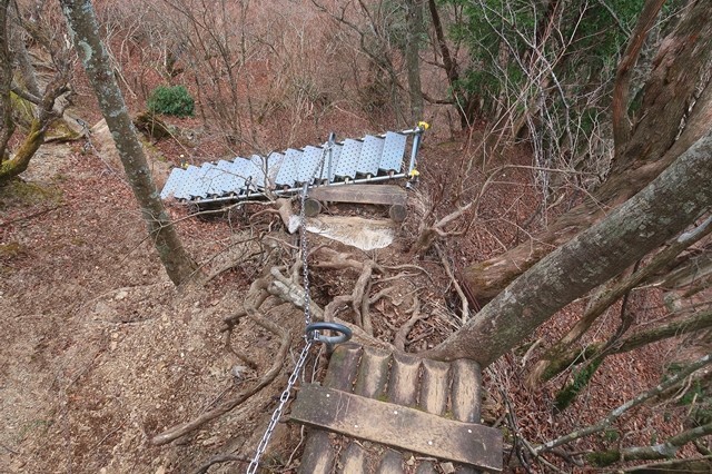 大峰山～辺室山登山道整備状況