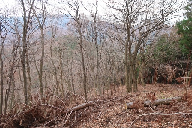 辺室山から土山峠