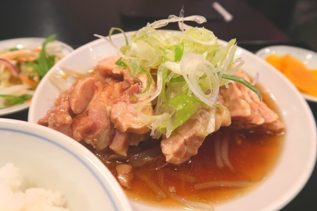 鶏肉の醤油煮