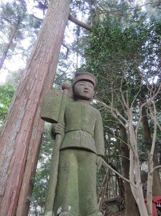 昭和５年に出征像になった小嶋