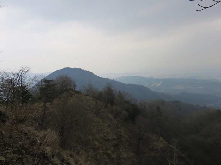 中弁天からの景色鐘ヶ嶽