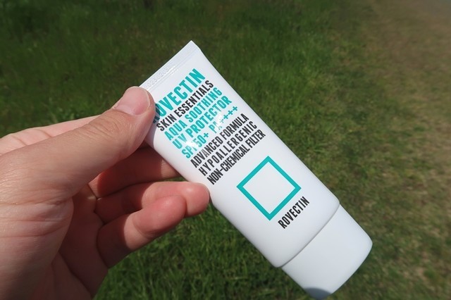 日焼け止めエッセンシャルアクアUVプロテクターを塗ってみた