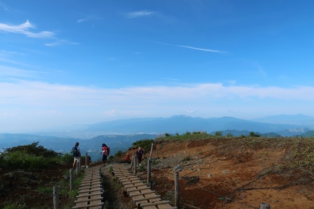 大倉から蛭ヶ岳ピストン登山者