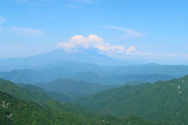 富士山の雲