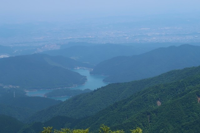 宮ヶ瀬湖アップの写真
