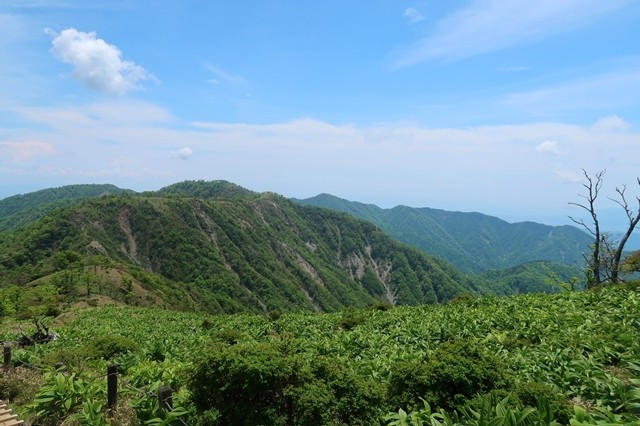 蛭ヶ岳山荘から丹沢山から下山