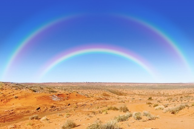 虹は不吉な現象