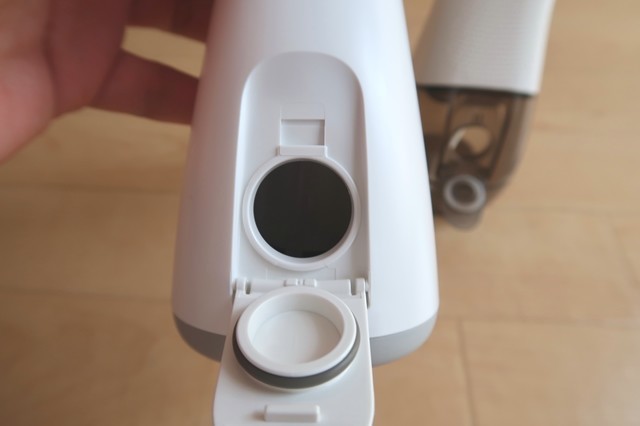 ドルツジェットウォッシャー水を入れてスタンバイ