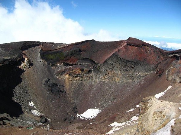 標高の高い山である富士山山頂空気が薄い