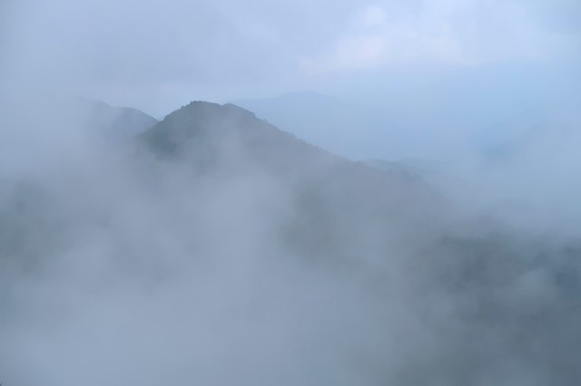 雨山・檜岳ガスの景色