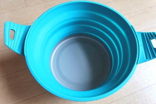 鍋の大きさ、シングルガスバーナーとの比較