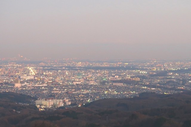 高尾山の夜景