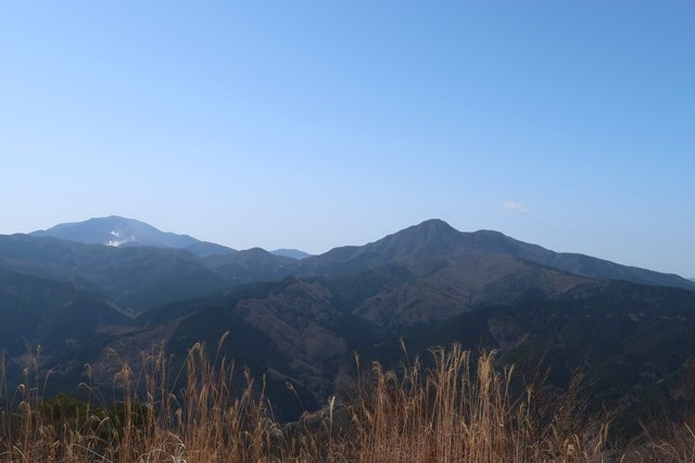 矢倉岳から金時山周辺景色