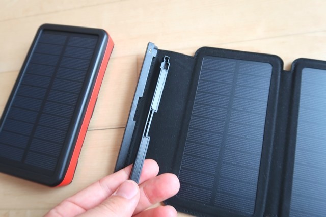 ソーラーバッテリー充電器レビュー！登山・アウトドア・防災用モバイル