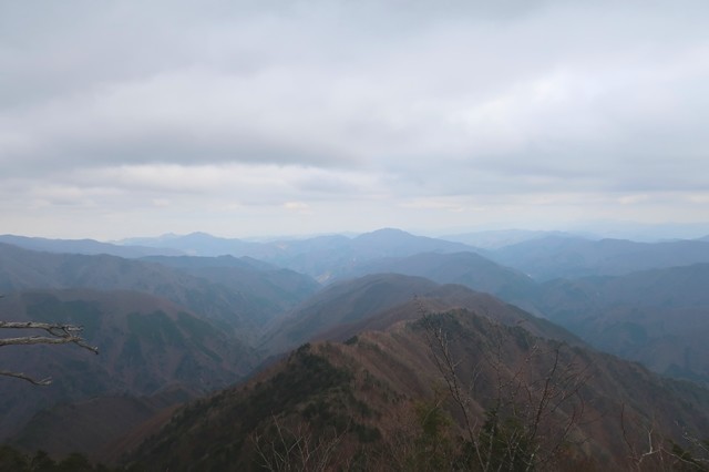 前飛龍山からの景色