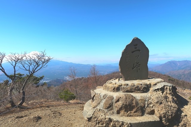 開運山の山頂の様子