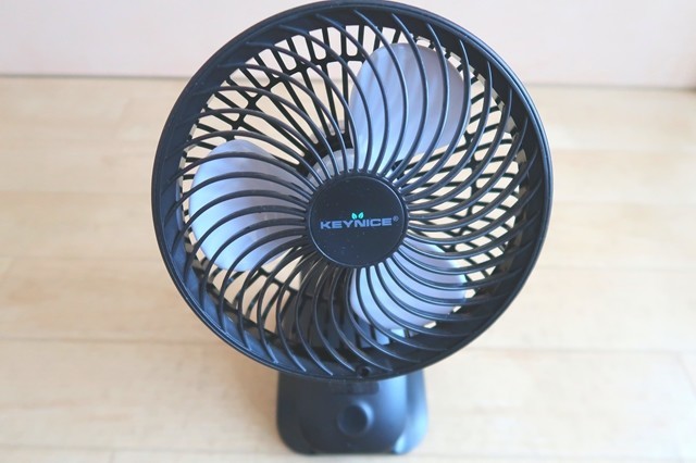 KEYNICEクリップ式扇風機掃除の仕方