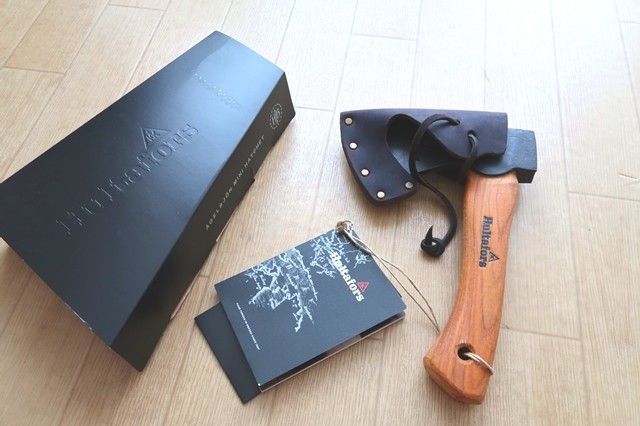 ハルタホース斧レビュー！キャンプ用手斧ハスクバーナ